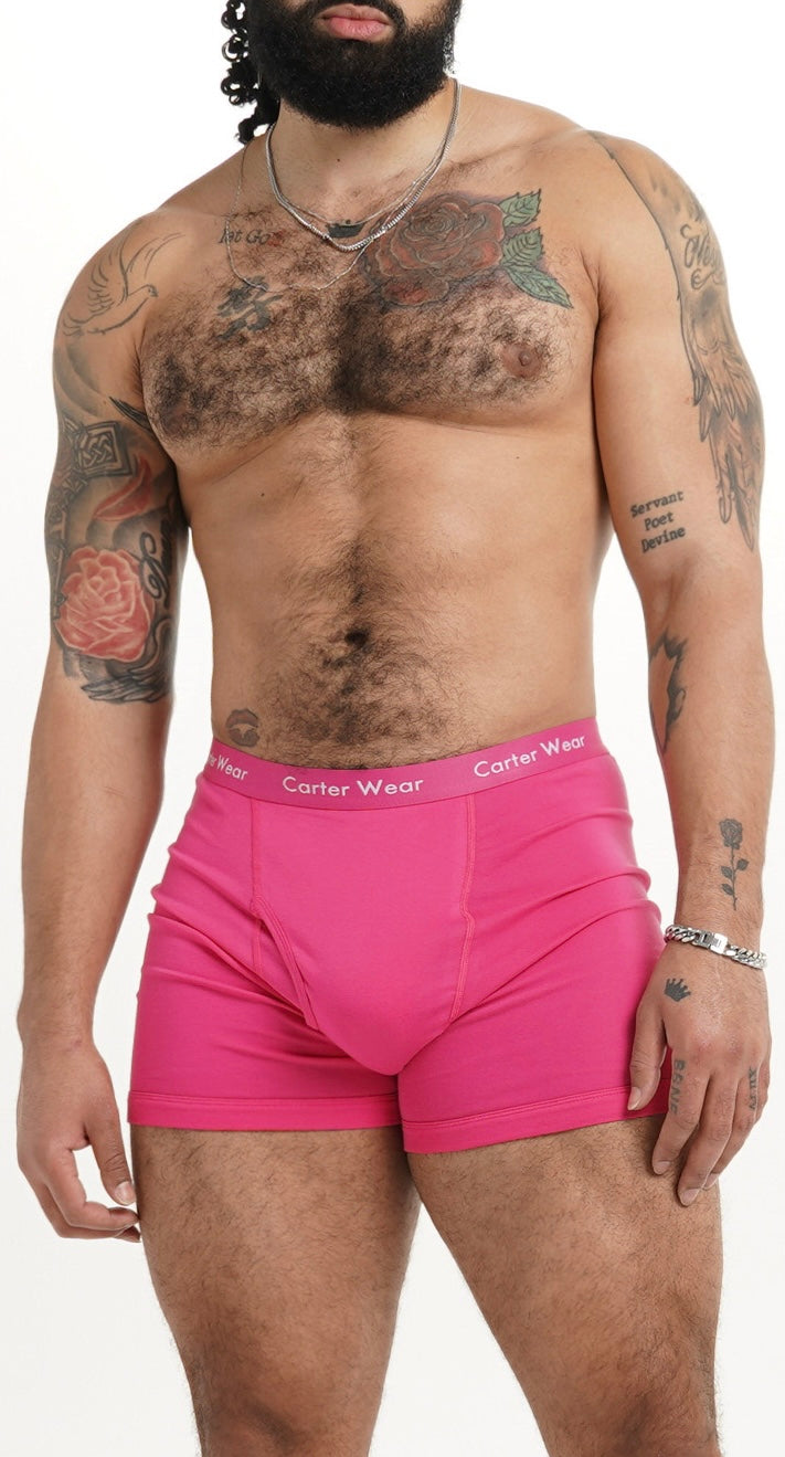 Pink Boxer Brief – Carter Wear